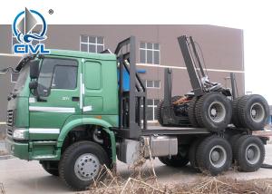 Quality Sinotruk Howo 6x4 Timber Cargo Truck With Air conditioner / Logging Transporter wholesale
