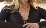 OEM Green Round Stone Pendant Necklace Gold Stainless Torque Jewelry Necklace