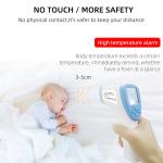 Purple Infrared Body Thermometer 95-107°F Measuring Range Super Sensitive