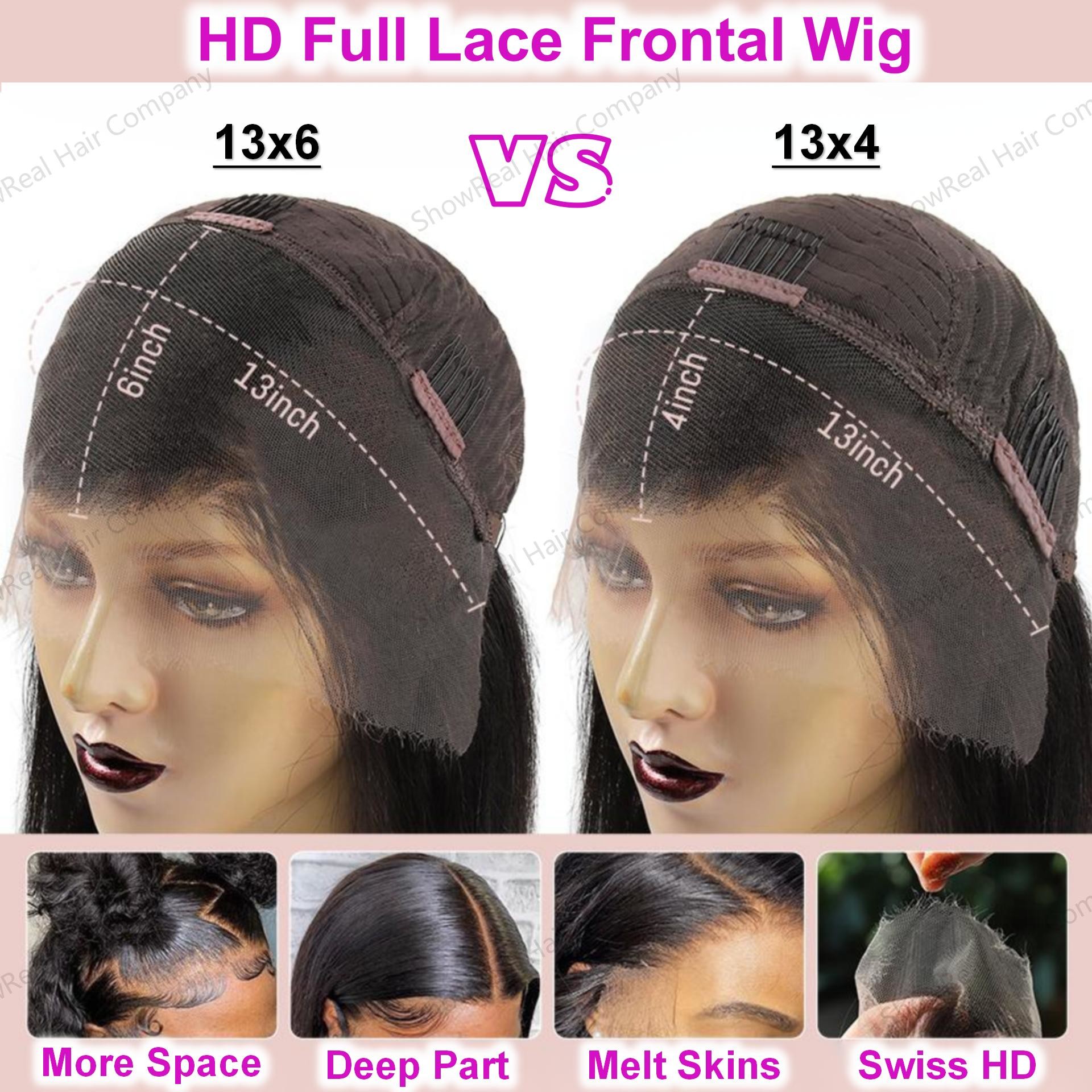 Swiss HD Lace Glueless Hd Wig Jerry Curly 13x6 Deep Wave Frontal Wig