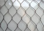 Woven And Ferruled Zoo 304 / 316 Cable Aviary Netting