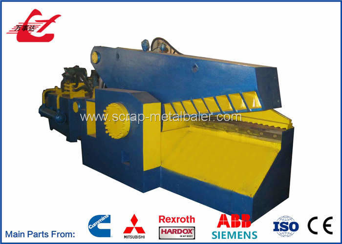 120 Ton Scrap Metal Shear Alligator Machine Hydraulic System Electric Motor Drive