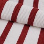 Skin-Friendly Comfortable And Moisture-Absorbent Striped Knit Fabric For