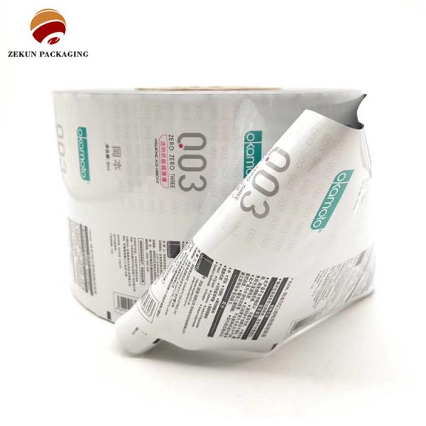 Cheap OEM Printed Packaging Film Roll With Pet/Al/Pe Aluminum Foil for sale