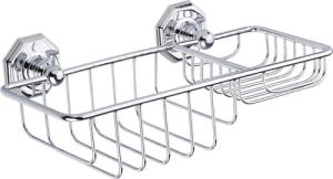 Quality Pretty Bar Chrome Soap Dish Holder Wall Mounted wholesale
