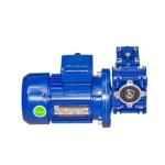 RV Series Right Angle Worm Gearboxes 12V 24V Aluminium Worm Gear Reducer