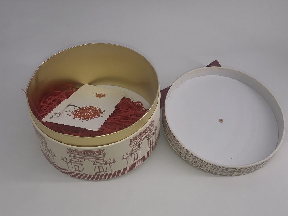 OEM Needs Cardboard Cylinder Box Candle Paper Tube Gift Packaging with Customized Design