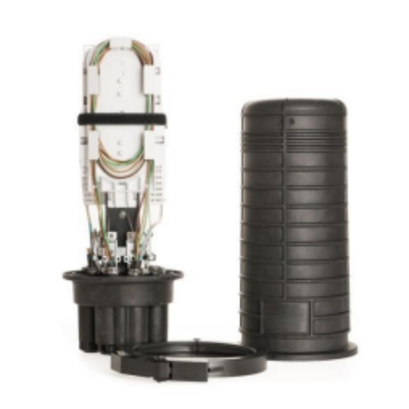 FTTH FTTX Fiber Optic Equipment IP68 Dome Type Splice Closure Box 4-144 Vertical Connector