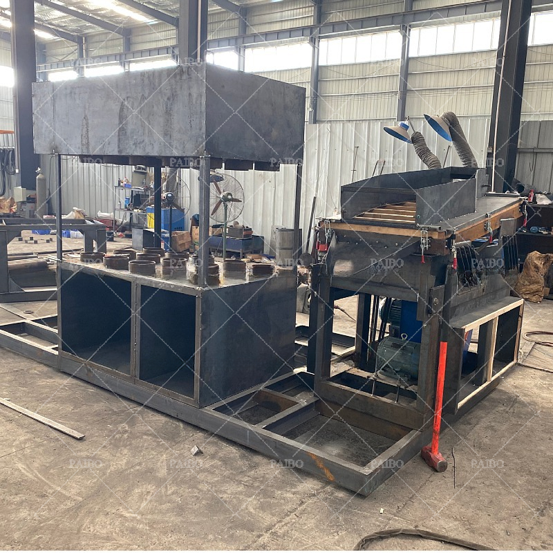 40.7kw Automatic Copper Wire Separation Machine Cable Granulator Recycle Machine For Granule