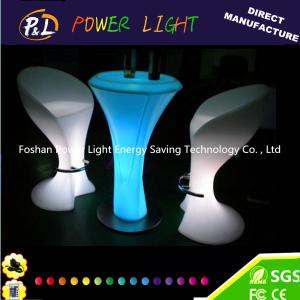 Quality Rechargeable Plastic Lighted LED Bar Chair wholesale
