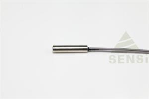China 10K 3950 1% NTC Stainless Steel Tube Temperature Sensor With PVC Wire on sale