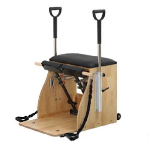Quality Factory directly white oak wood pilates reformer wooden combo chair with piano springs wholesale