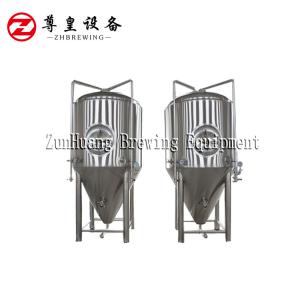 Quality Lager / Ale 2000 Litre Ibc Tank , Stainless Steel Fermenter For Beverage Factory wholesale