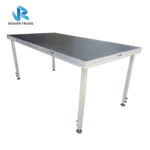 Quality Acrylic Plywood Stage Equipment Exhibition Catwalk For Event Special Size wholesale
