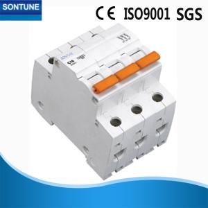 Quality ST-63 3 Pole MCB Circuit Breaker 6KA Small Size High Breaking Capacity wholesale