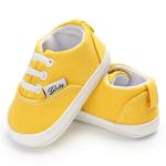 Amazon hot Casual sport cotton 10 colors 0-18 months infant anti-slip shoes baby