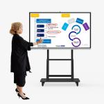 4K Resolution 100 Inch Smart Board Electronic Intelligent For Teaching