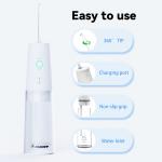 IPX7 Cordless Water Jet Tooth Pick 100 - 240V Customized Water Pick Water