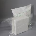 Non Sterile 6 Inch Cleanroom Microfiber Wipes Laser Cut Class 100 Dry Wipes For
