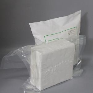 Quality Non Sterile 6 Inch Cleanroom Microfiber Wipes Laser Cut Class 100 Dry Wipes For Cleaning wholesale