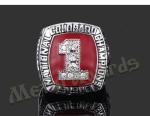 No. 1 Design custom baseball championship rings , Fashion championship sports