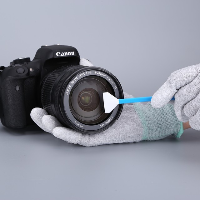 Individual Wrapped DSLR Full Frame Camera Sensor Cleaning Swab V Shape
