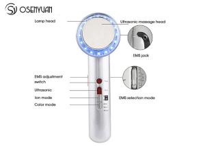 Quality Phototherapy Iontophoresis Ultrasound Beauty Machine EMS Cellulite Wrinkle Mark Remove wholesale