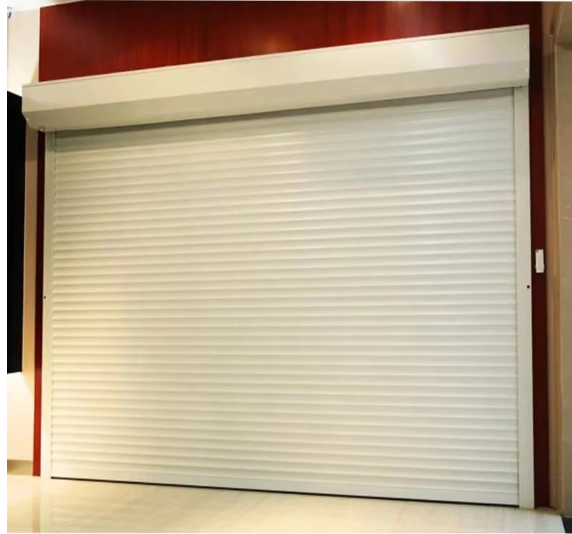 Industrial Garage Aluminium Roller Shutter Doors Automatic Motorized Customized
