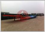 Rear Ladder Car Transporter Trailer Customized Design 16100x3000x4000mm Overall