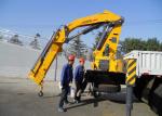 Durable XCMG Folding Boom Truck Mounted Crane 10T For City Construction