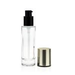 Cosmetics Packaging 30ml Liquid Foundation Glass Bottle With Pump