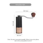 Stainless Steel Nutmeg Mills Professional Travel Hand Mill Modern Design Coffee
