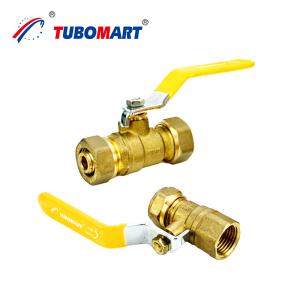 Quality 2 Inch GAS Brass Ball Valve For PEX-AL-PEX wholesale