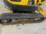 Used komatsu pc16 excavator japan