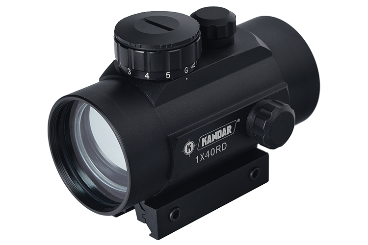 1X40 Tactical Red Green Reticle Reflex Sight with Maximum Output Power 0