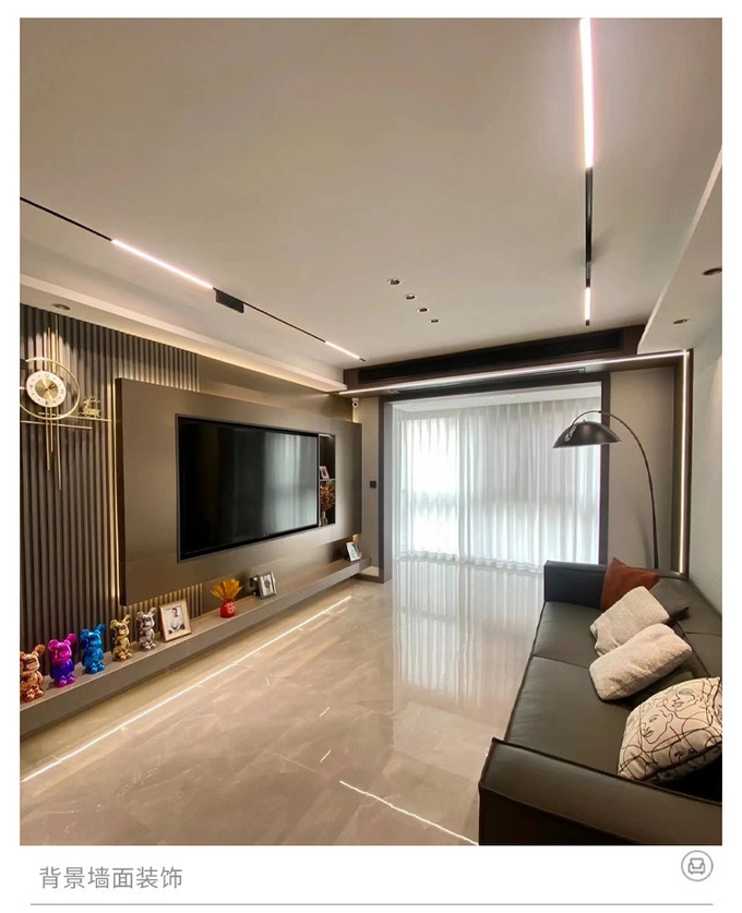 Anti Scratch Bamboo Charcoal Wall Board Metal Wood Panels PVC Wall Covering