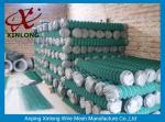 Green Metal Steel Chain Link Fence PVC Coated For Playground 50 * 50mm