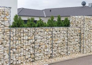 Quality 2x1x1Meter 2.5mm Wire Welded Gabion Basket Retaining Wall wholesale