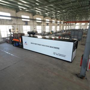 Quality Efficient Bitumen Drum Melting Equipment with Automatic Thermal Oil Heating wholesale