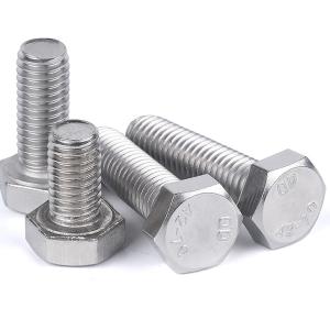 Quality Structural Unc Thread Din933 304 Stainless Steel Bolts wholesale