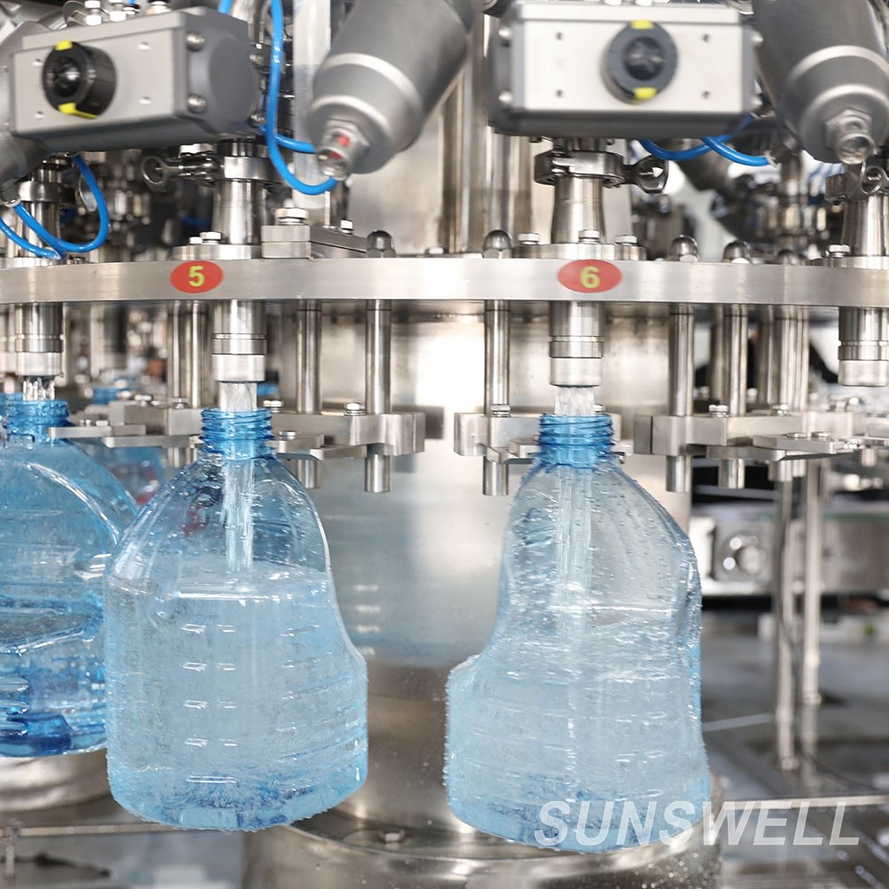 5L Bottled Water Filling Machine Automatic Mineral Water 4000BPH