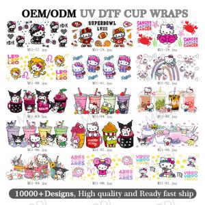 Quality UV DTF Stickers For Cups Transform Your Cups Into Unique And Attractive Products wholesale