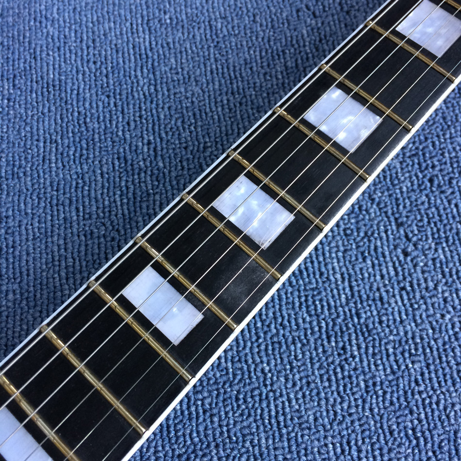 New style LP Electric guitar,Ebony Fingerboard,a piece of neck,Electric guitar with red wine