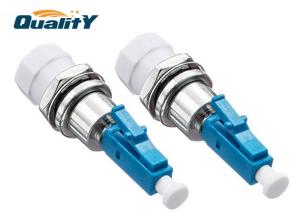 Quality Metal Square Fiber Optic Adapter Sc / Upc - Fc / Upc To Sc Fc Hybrid Adapters wholesale