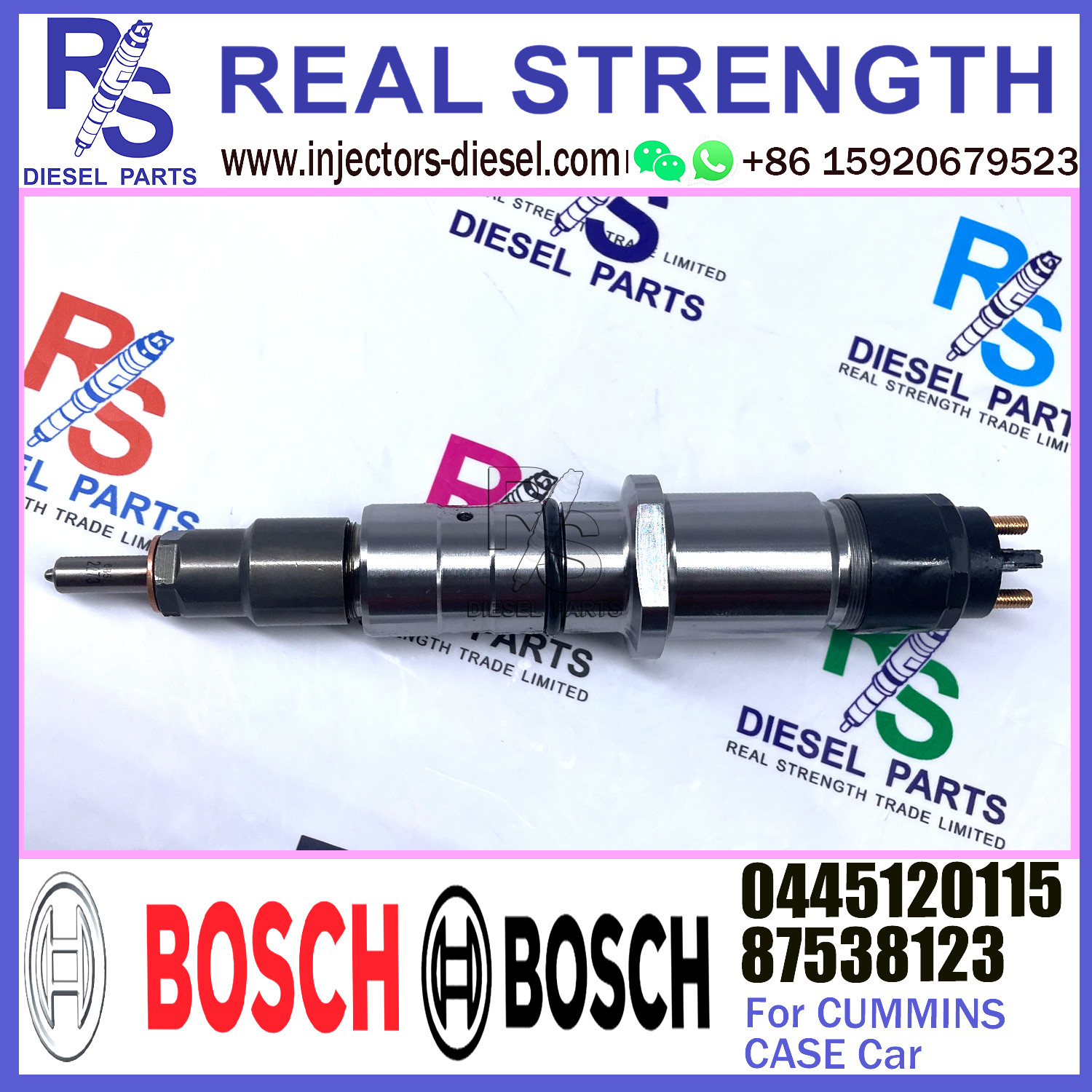 Diesel Common Rail Injector 0 445 120 240 0445120240 0445120037 0445120115 For CUMMINS 5263306 3965750 4940171 87538123