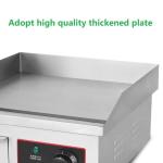 Stainless Steel Flat Bottom Table Electric Griddles for Kitchen Restaurant