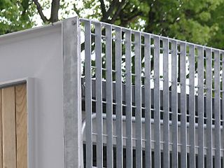 fence steel grid