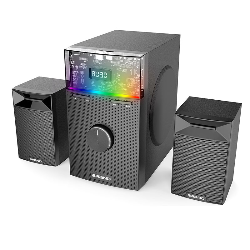 RGB 10W*2 Satellite 2.1 Computer Speakers