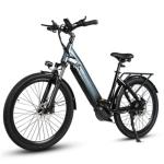 48V 17AH Battery Electric City Bike 26 Inch 7 Speed Ladies Step Through Electric