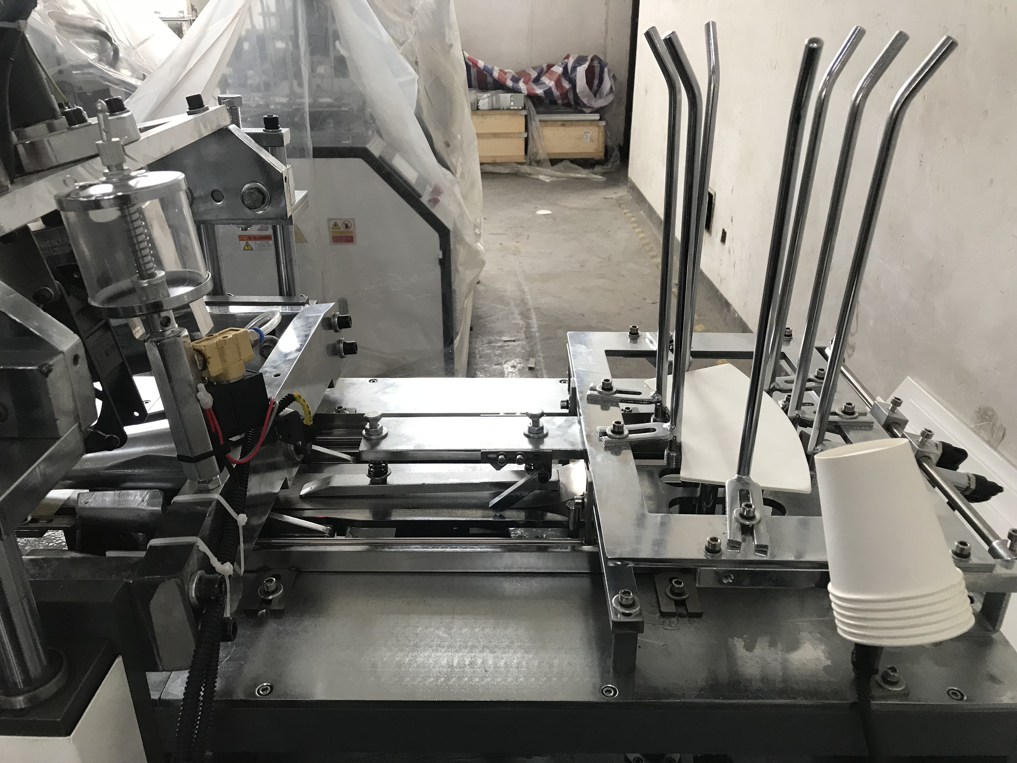 Fully Automatic Machine To Make Disposable Coffee Cups with 150-350 GSM Paper